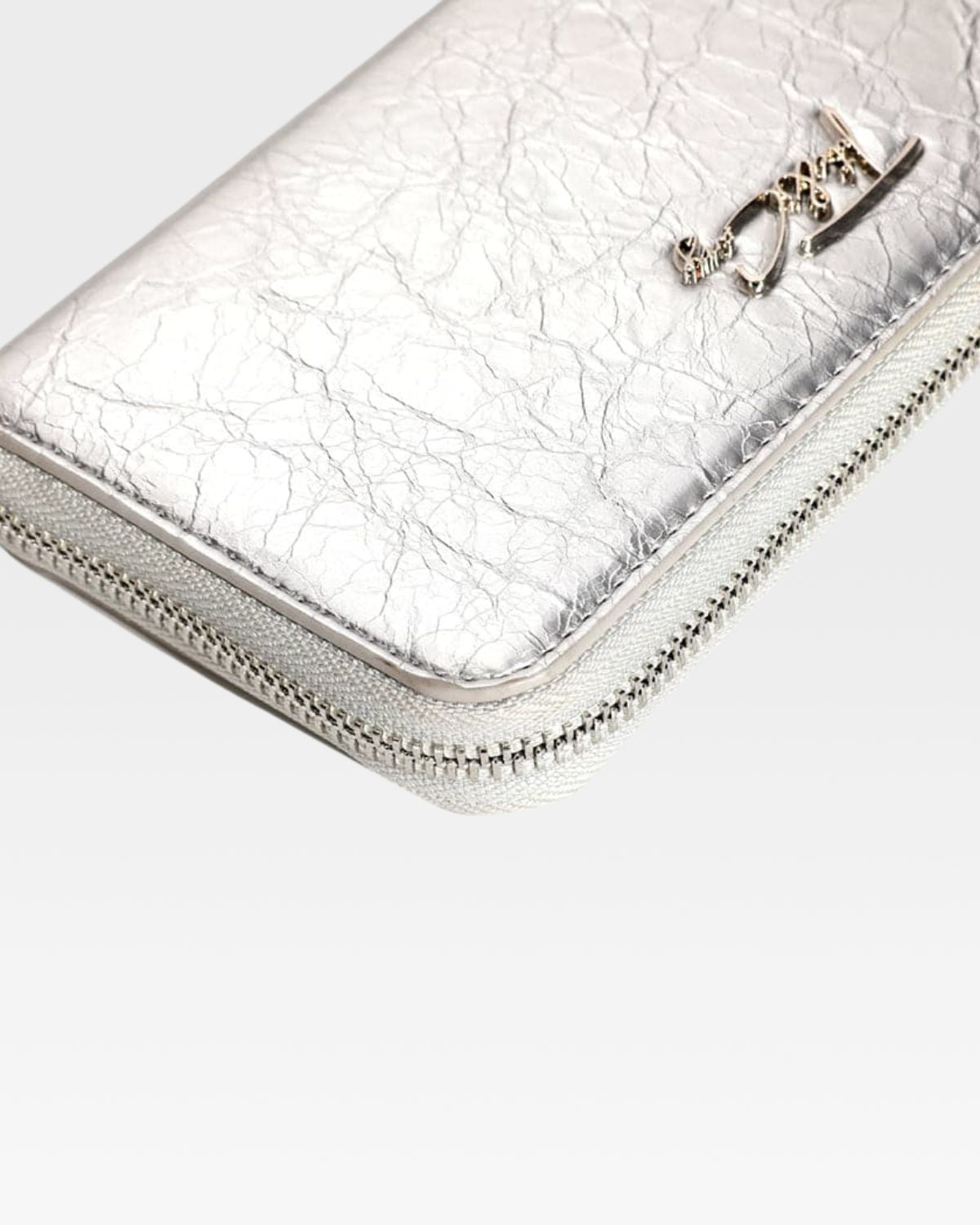 Clutch Wallet in Silver