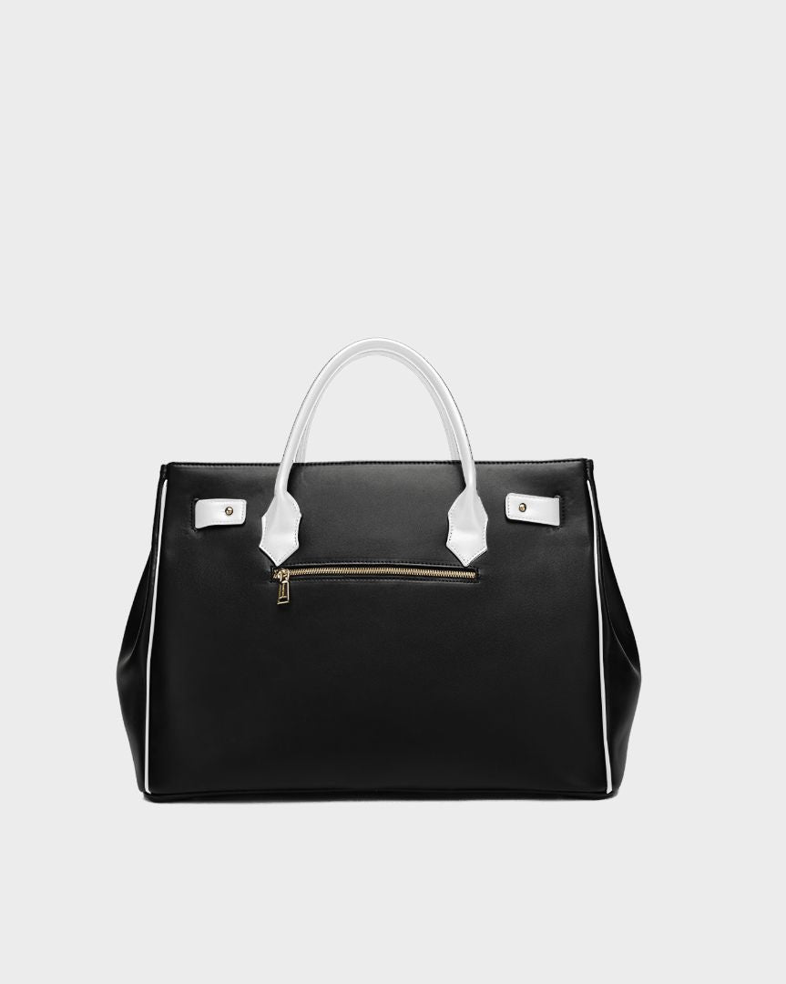 Monarch Grandeur Bag in Black & White