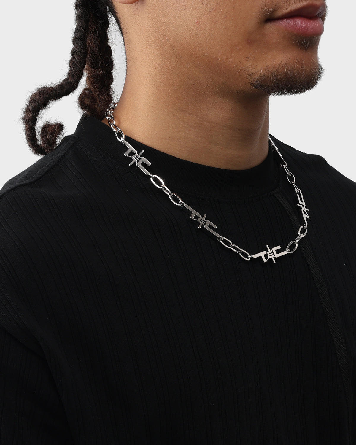 T&C Necklace in Silver