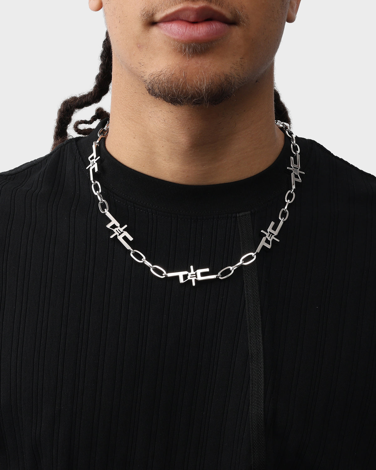 T&C Necklace in Silver