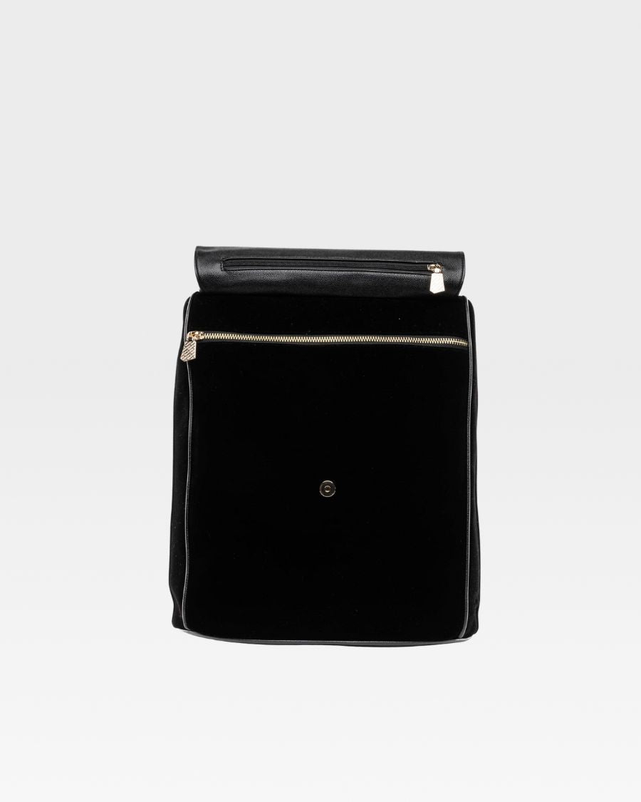 Velvet Travel Set in Black