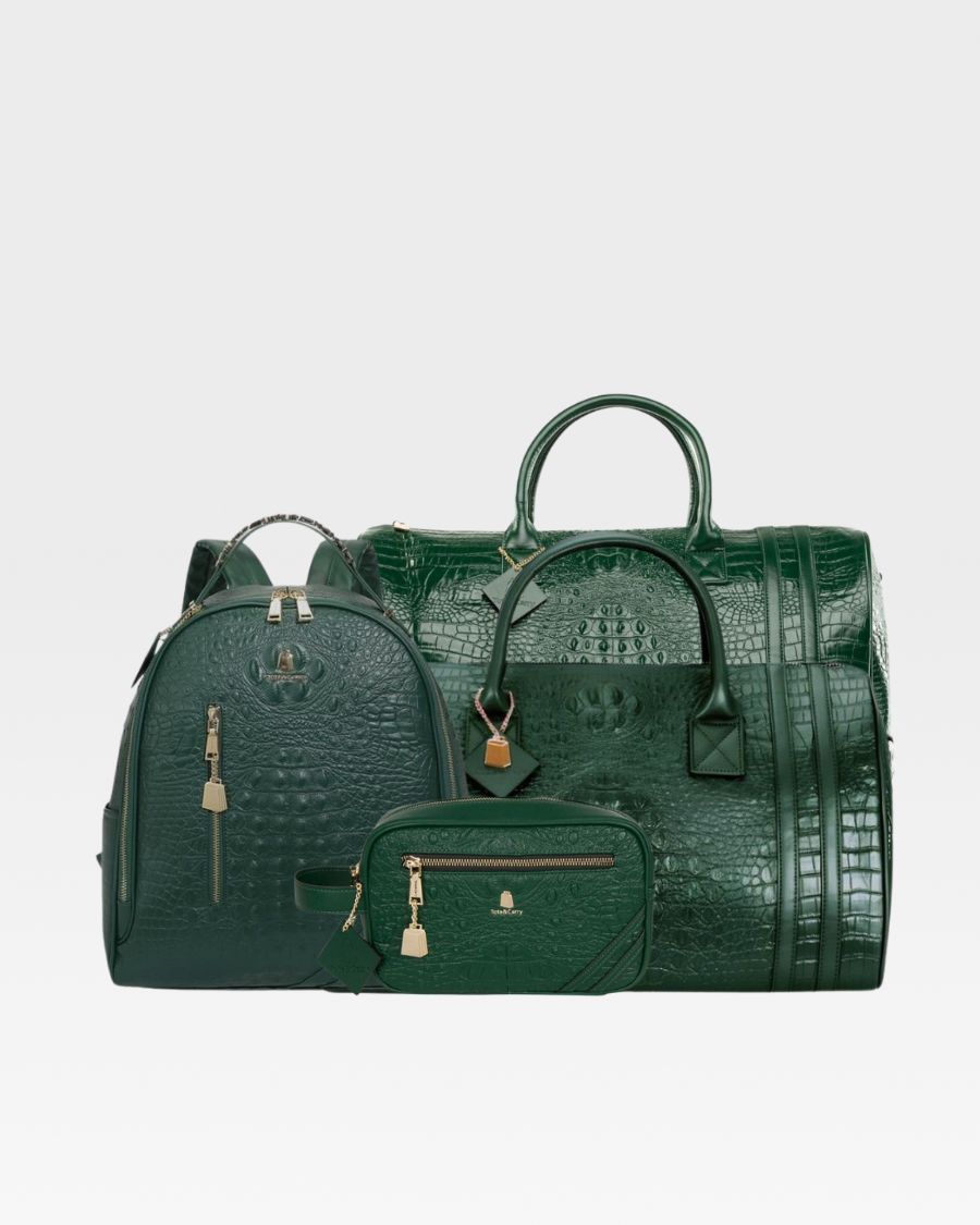 Apollo 2 BFF Travel Set in Emerald Green