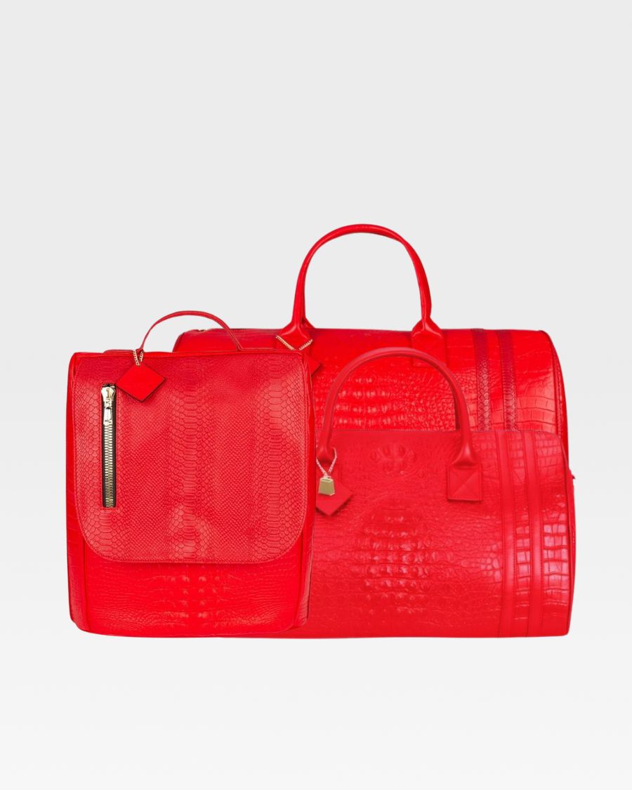 Apollo 2 Travel Set in Red