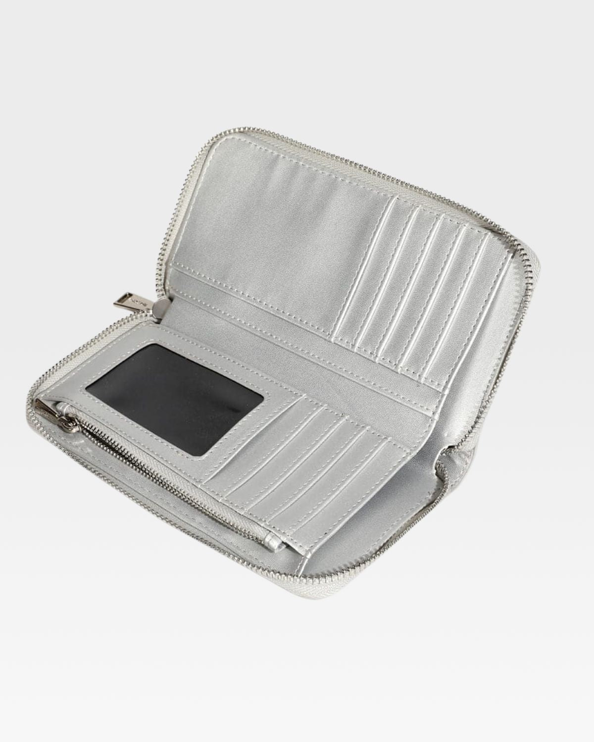 Clutch Wallet in Silver