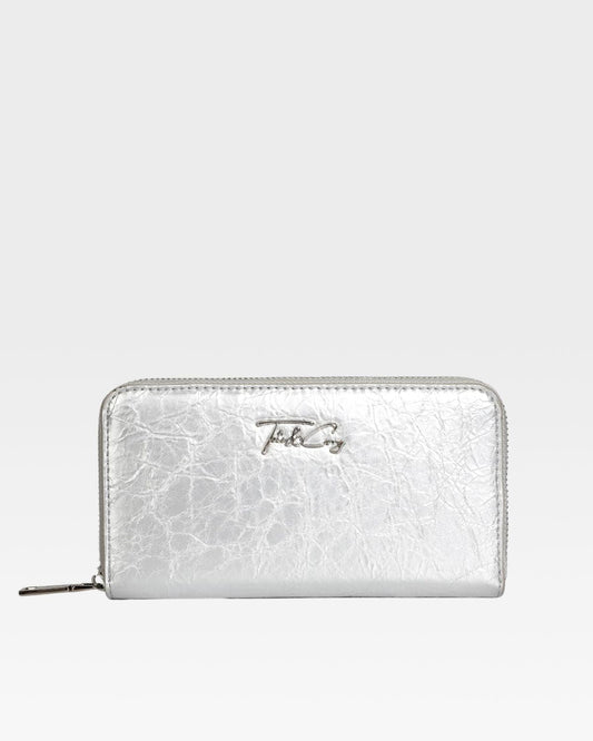 Clutch Wallet in Silver