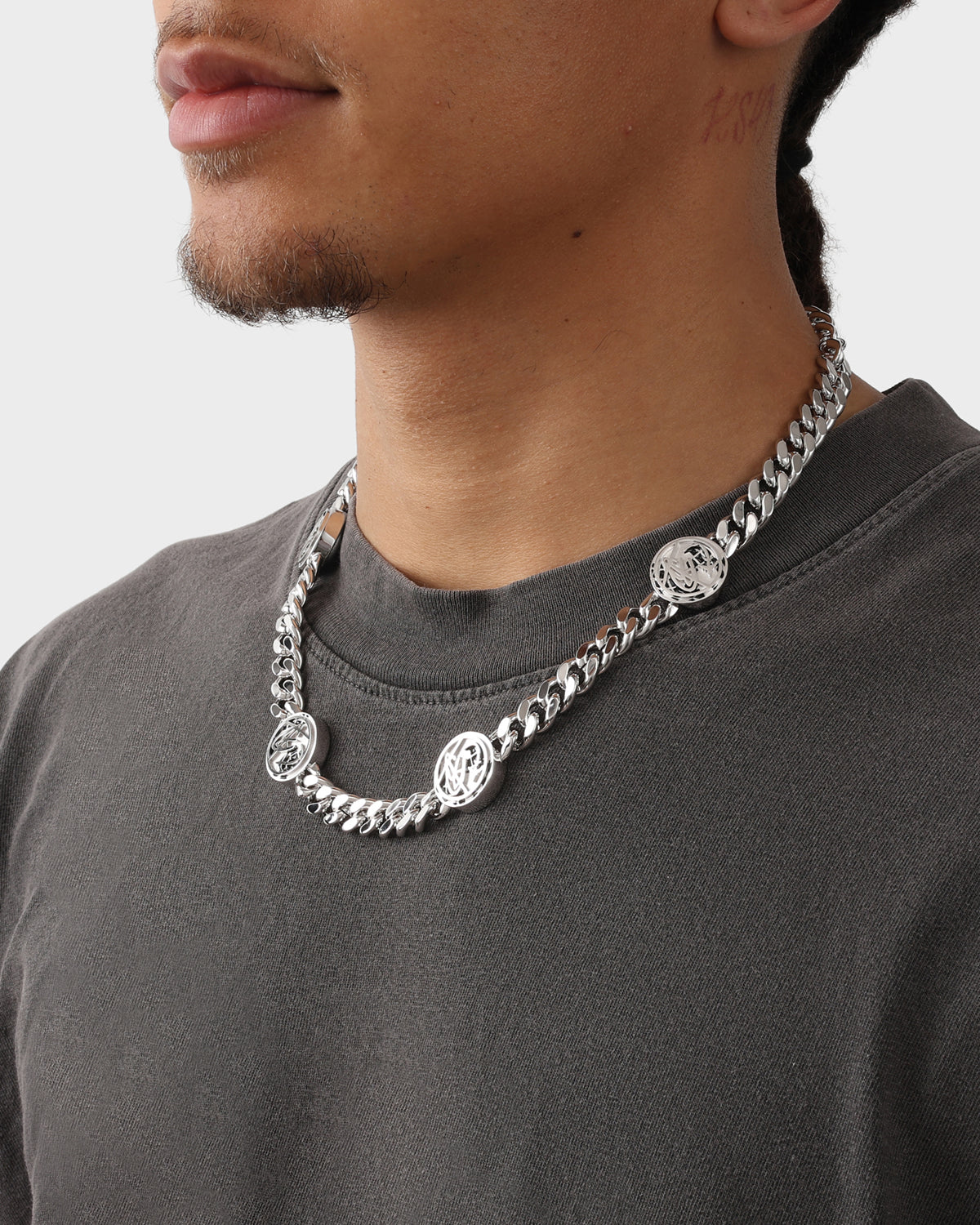 Cosmo Chain Necklace in Silver