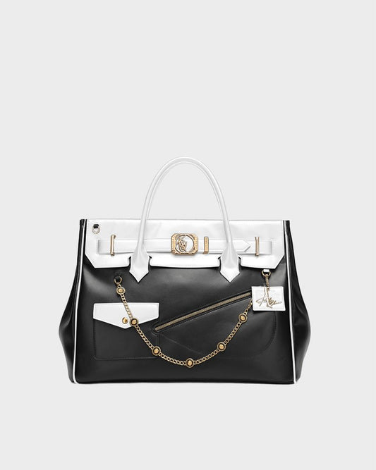 Monarch Grandeur Bag in Black & White