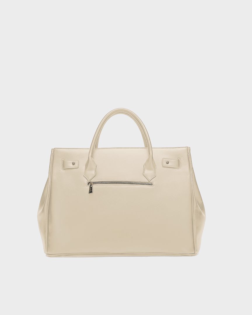 Monarch Grandeur Bag in Cream White