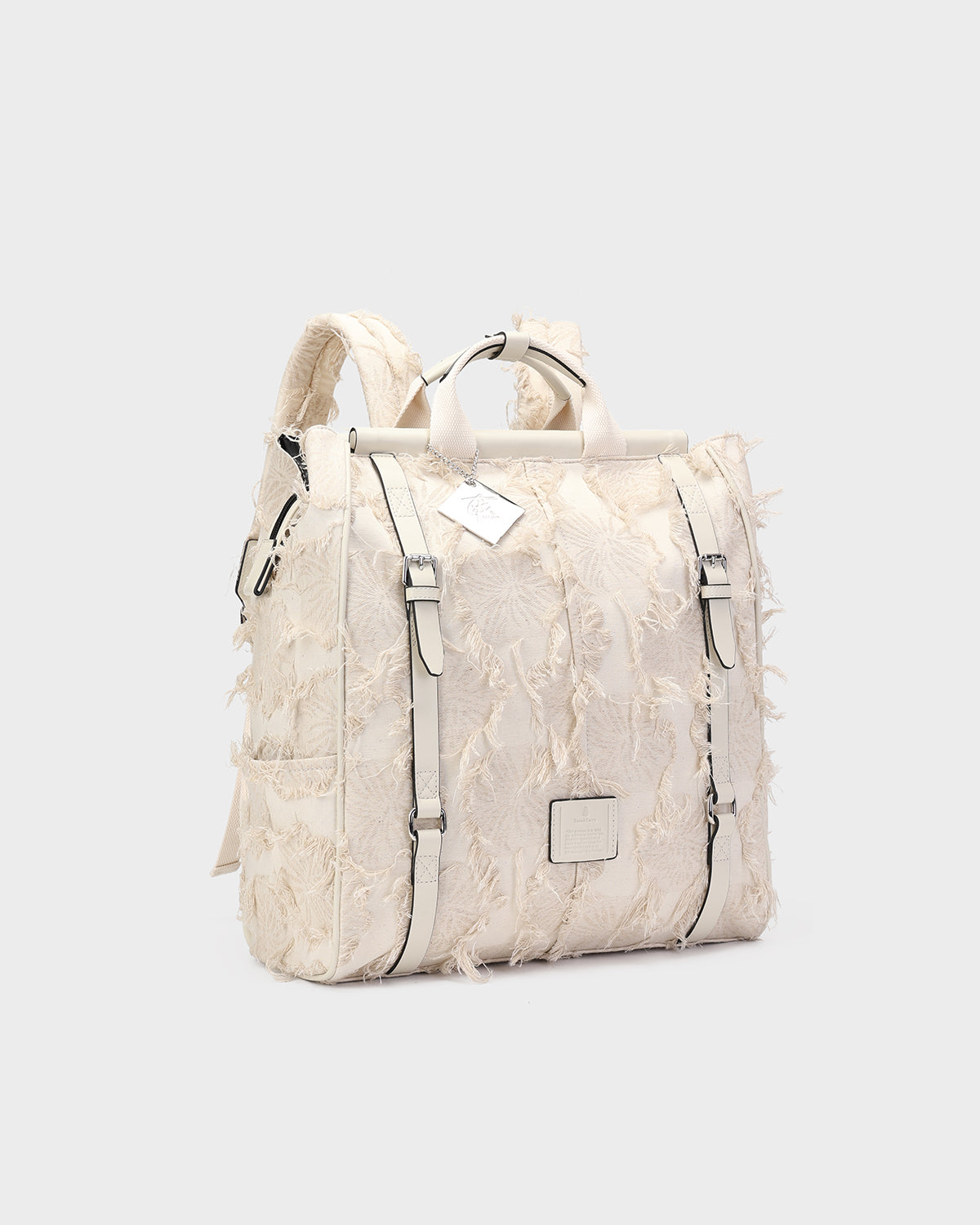 Mummy Backpack in Cream White