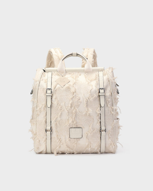 Mummy Backpack in Cream White