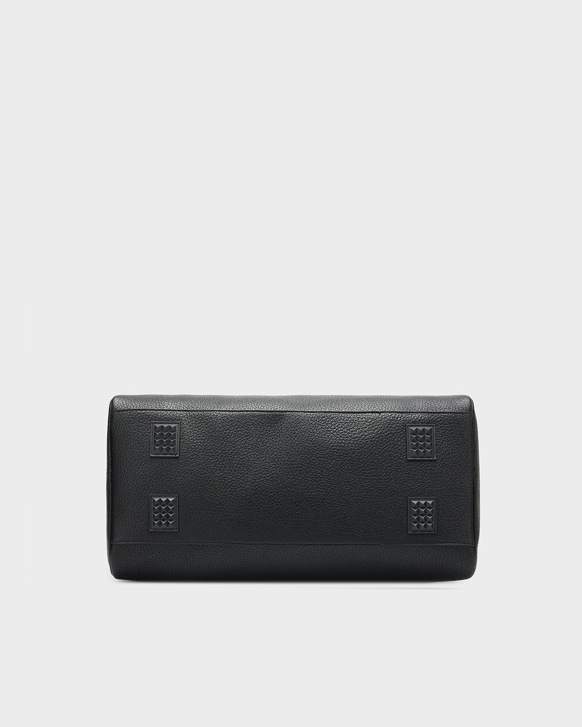 Striped Sensation Duffle Bag in Black